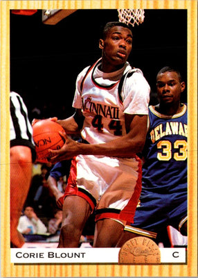 1993 Classic Draft Picks Gold Corie Blount #14