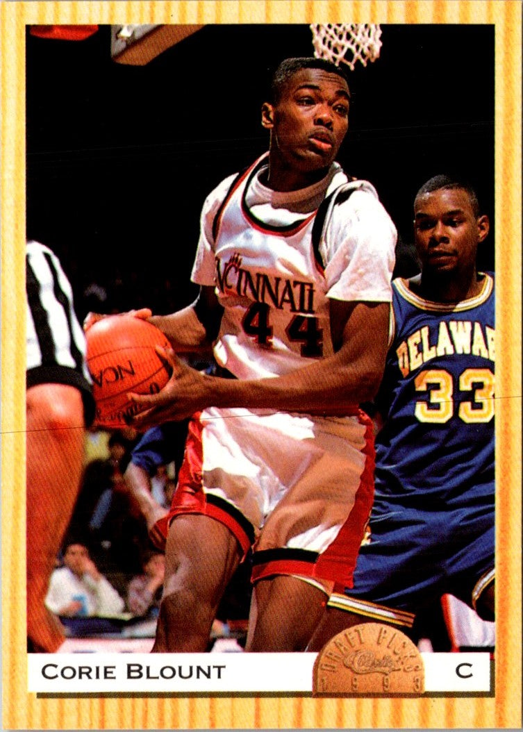 1993 Classic Draft Picks Gold Corie Blount