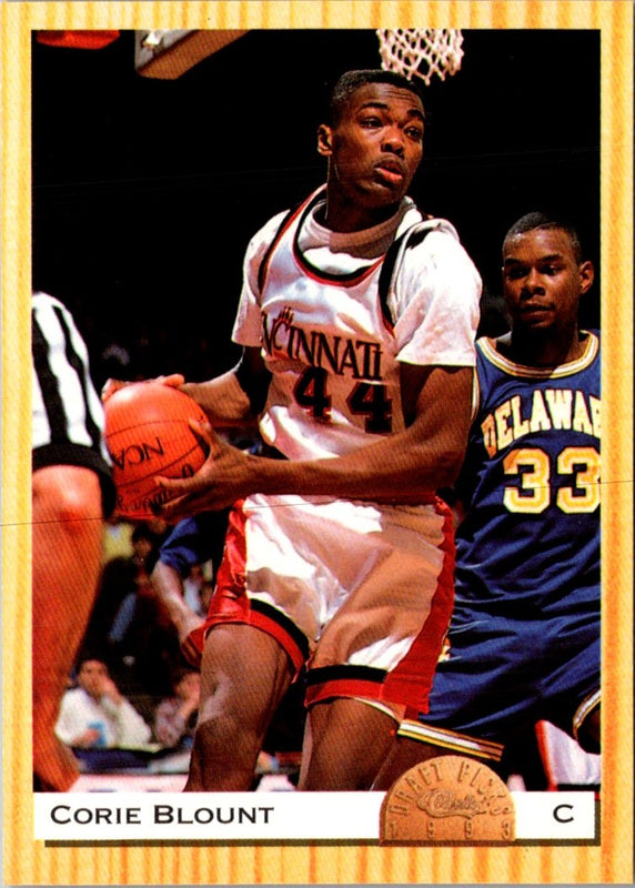 1993 Classic Draft Picks Gold Corie Blount #14