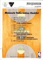 1991 Upper Deck Pooh Richardson #97