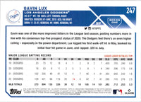 2023 Topps Gavin Lux #247