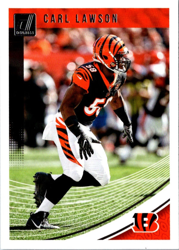 2018 Donruss Carl Lawson #63
