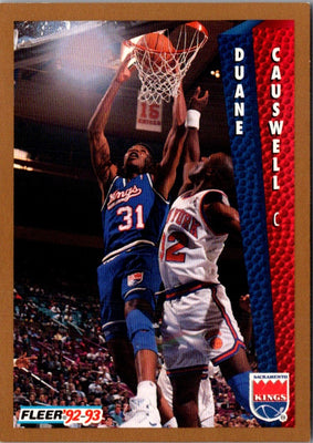 1992 Fleer Duane Causwell #NNO