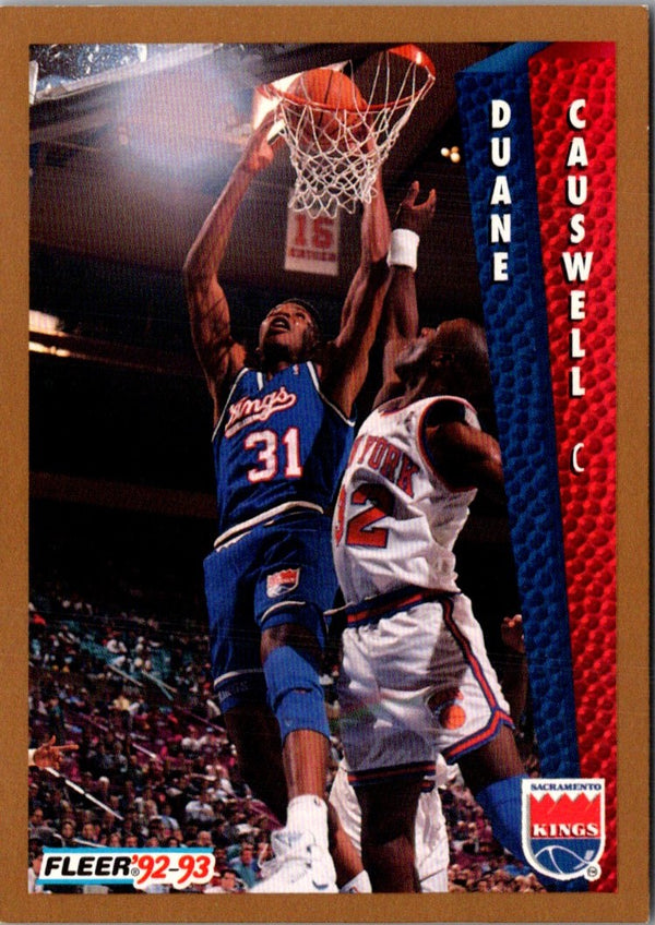 1992 Fleer Duane Causwell #NNO