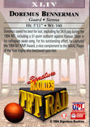 1994 Classic Draft Doremus Bennerman