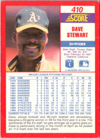 1990 Score Dave Stewart #410