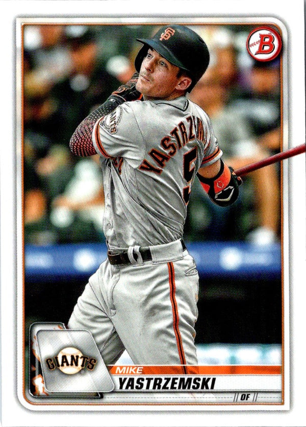 2020 Bowman Mike Yastrzemski #92