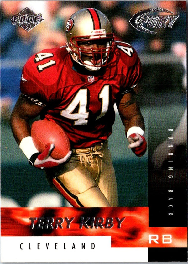 1999 Collector's Edge Fury Terry Kirby #79