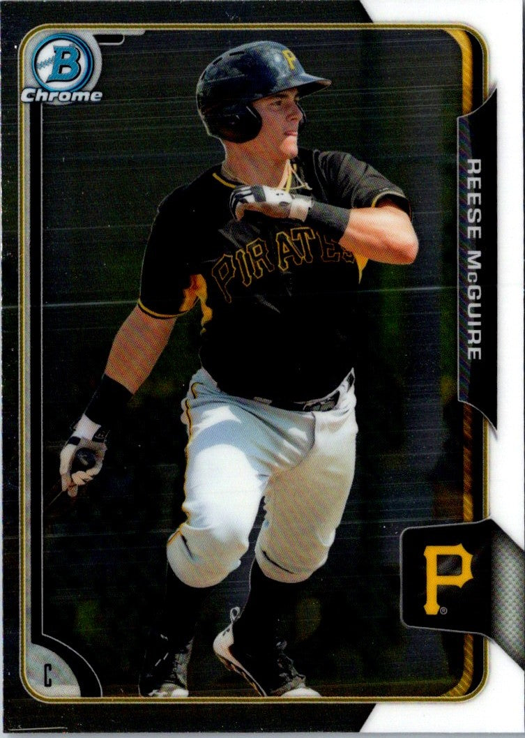 2015 Bowman Chrome Prospects Reese McGuire