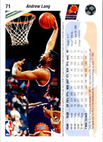 1992 Upper Deck Andrew Lang #71