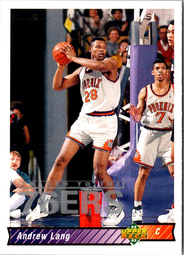 1992 Upper Deck Andrew Lang #71