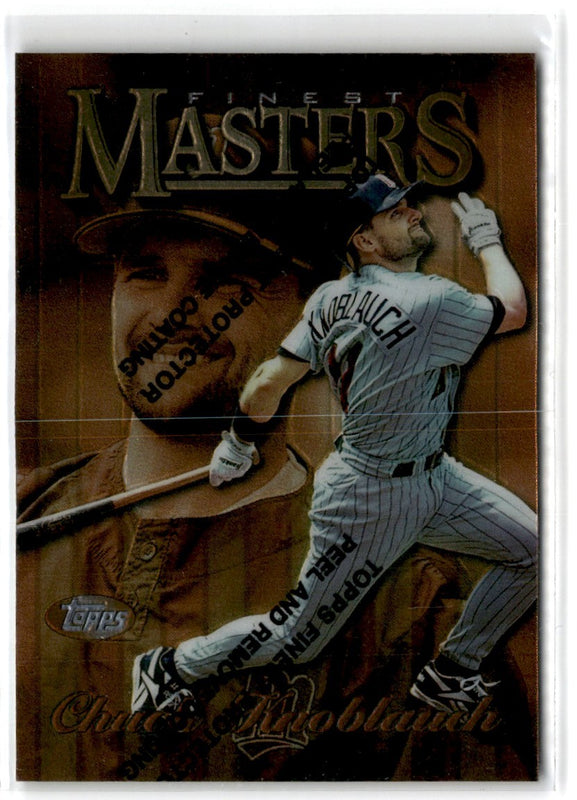 1996 Topps Chuck Knoblauch #248