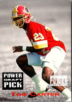 1993 Pro Set Power Draft Picks Gold Tom Carter #PDP28