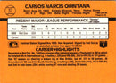 1989 Donruss Carlos Quintana