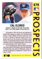 1992 Fleer Cal Eldred #679