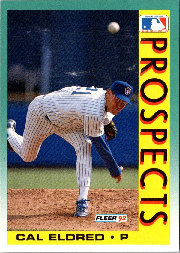 1992 Fleer Cal Eldred #679