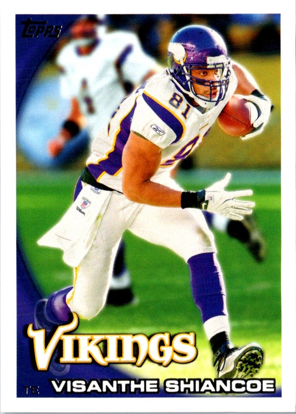 2010 Topps Visanthe Shiancoe #134