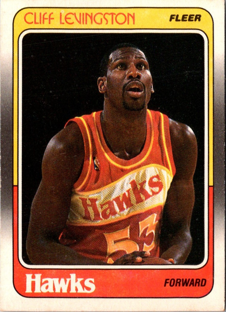 1988 Fleer Cliff Levingston