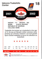 2001 Fleer Shoebox Iakovos Tsakalidis #18
