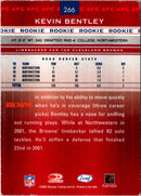 2002 Leaf Rookies & Stars Kevin Bentley