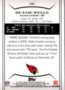 2010 Topps Prime Beanie Wells