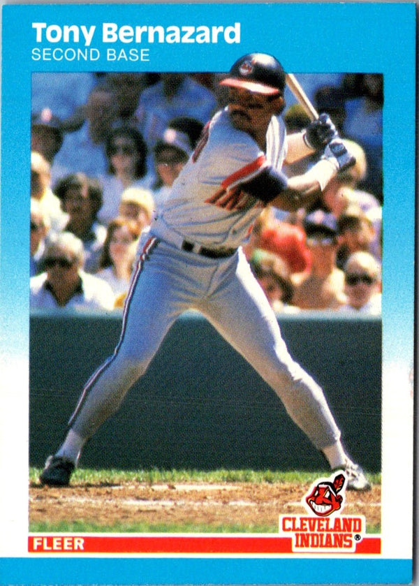 1987 Fleer Tony Bernazard #244