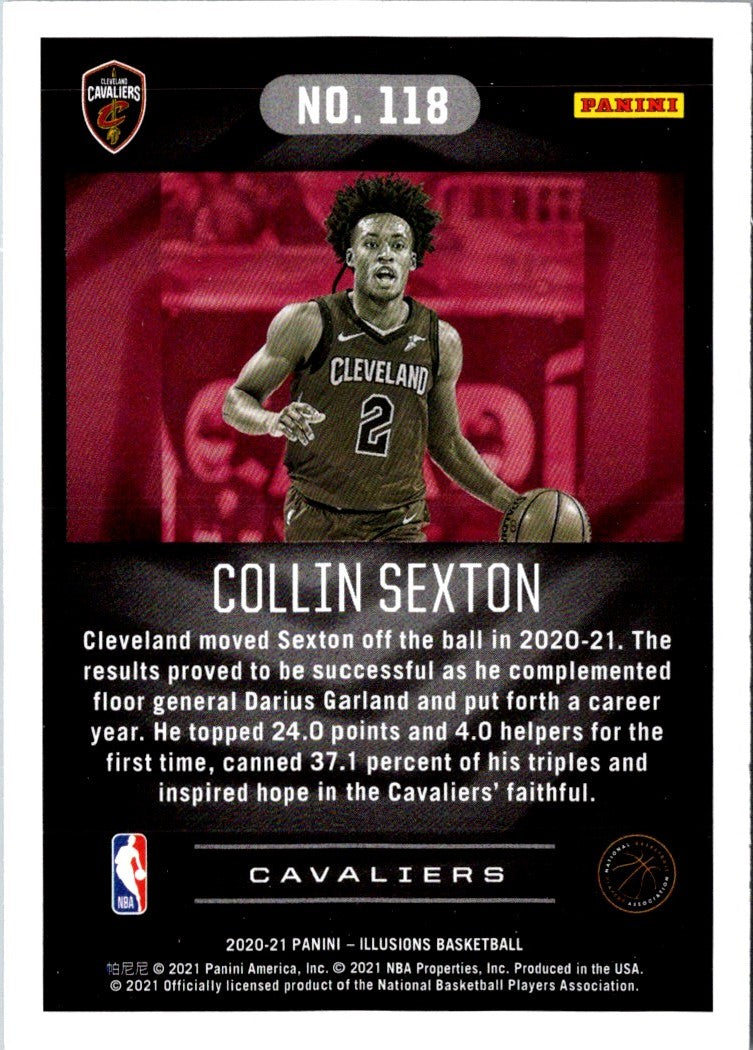 2020 Panini Illusions Collin Sexton