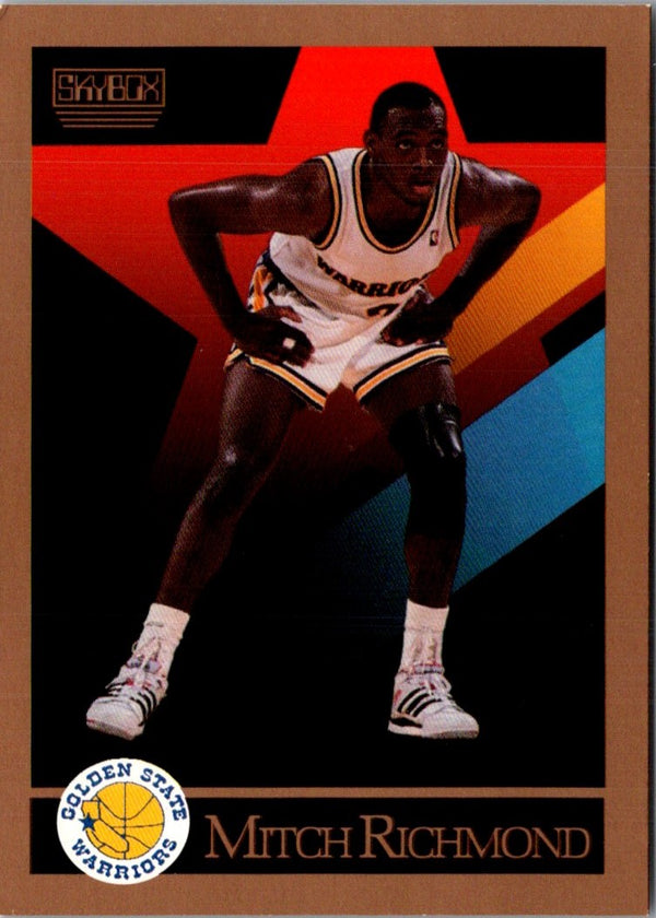 1990 SkyBox Mitch Richmond #100
