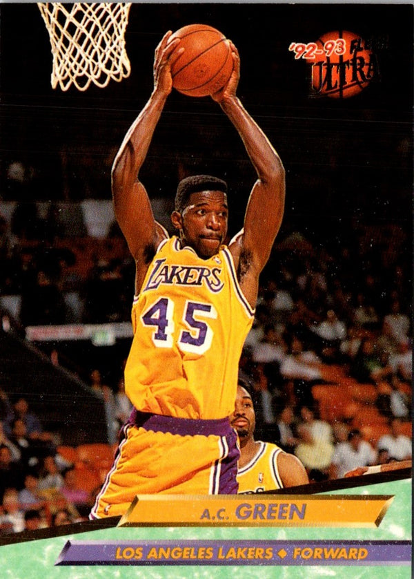 1992 Ultra A.C. Green #91