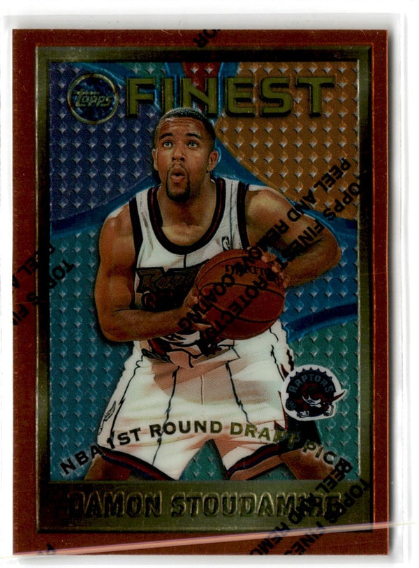 1995 Finest Damon Stoudamire #117 Rookie