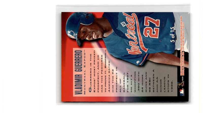 1997 Fleer New Horizons Vladimir Guerrero