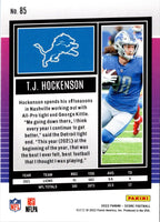 2022 Score T.J. Hockenson #85