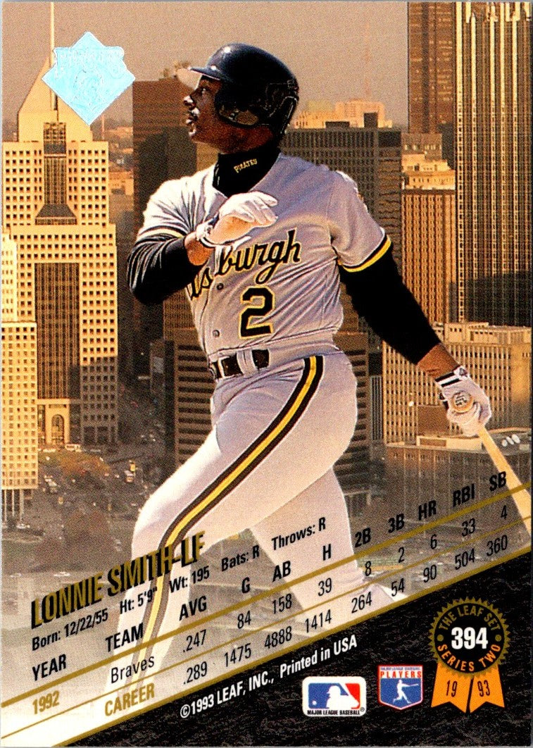 1993 Leaf Lonnie Smith