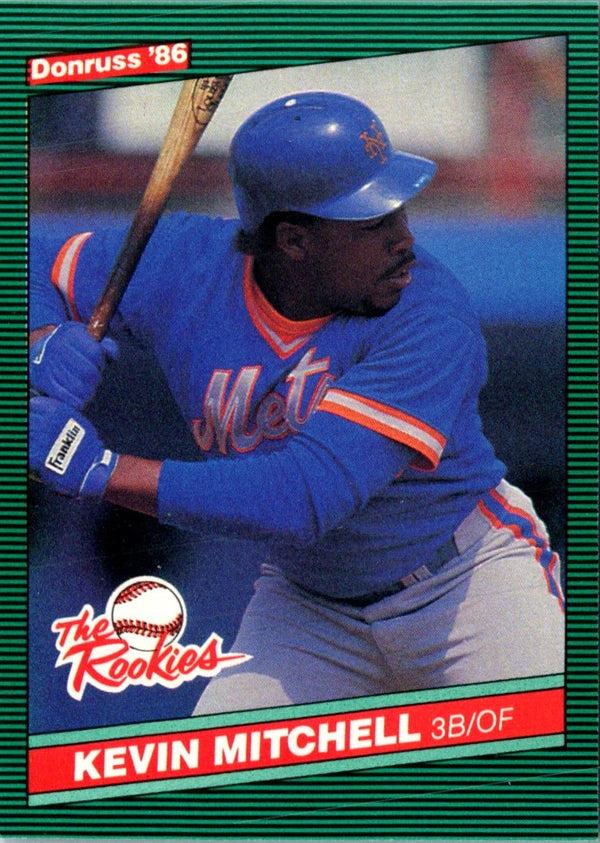 1986 Donruss The Rookies Kevin Mitchell #17