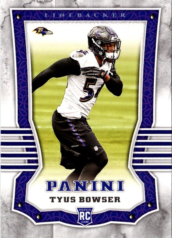 2017 Panini Tyus Bowser #157 Rookie