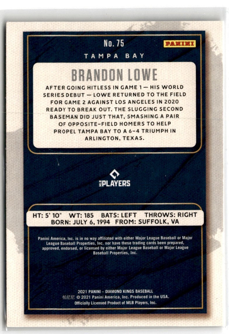 2021 Panini Diamond Kings Brandon Lowe