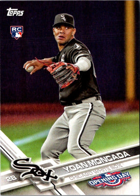 2017 Topps Opening Day Yoan Moncada #74 Rookie
