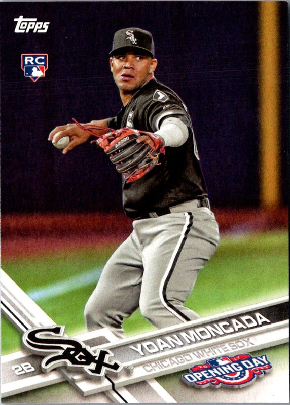 2017 Topps Opening Day Yoan Moncada #74 Rookie