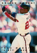 1994 Fleer Golden Moments Jumbo Fred McGriff