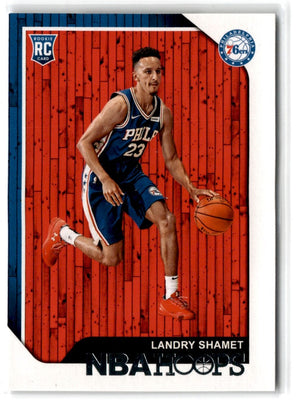 2018 Hoops Red Backs Landry Shamet #259