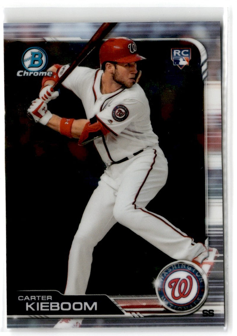 2019 Bowman Chrome Carter Kieboom