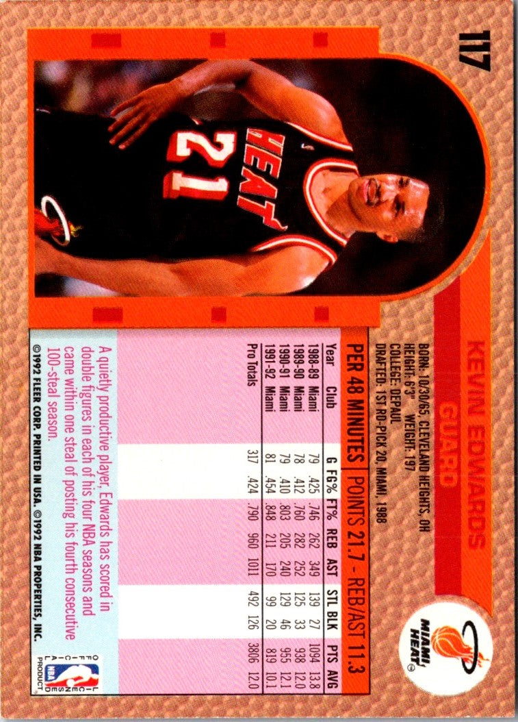 1992 Fleer Kevin McHale