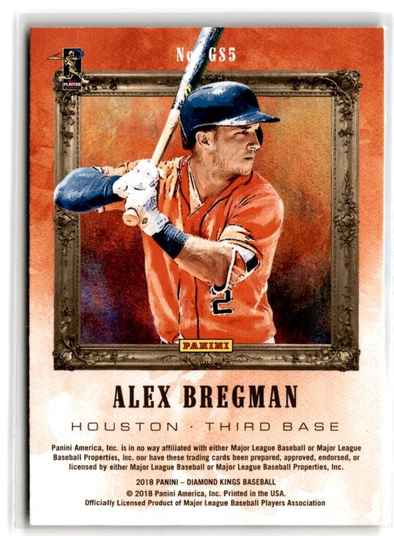 2018 Panini Diamond Kings Gallery of Stars Alex Bregman