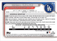 2024 Bowman Prospects Kendall George #BP-58