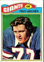 1977 Topps Troy Archer #258 Rookie