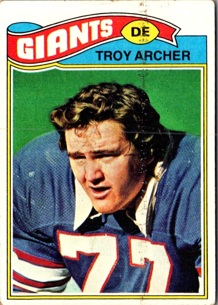 1977 Topps Troy Archer