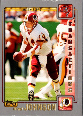 2001 Topps Brad Johnson #131