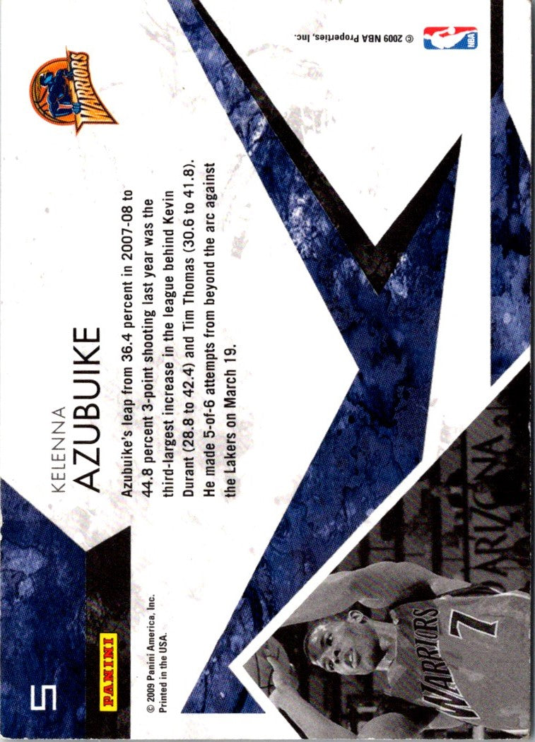 2009 Panini Rookies & Stars Sharp Shooters Kelenna Azubuike