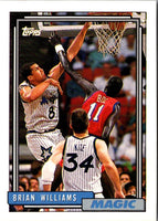 1992 Topps Brian Williams #55