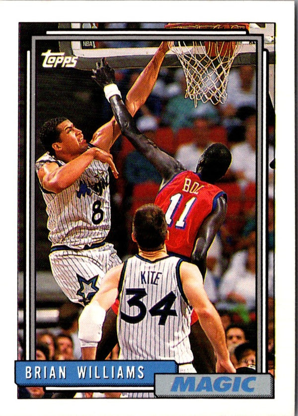 1992 Topps Brian Williams #55